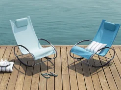 Beliani Minttu Puutarhakeinutuoli Campo Cheap