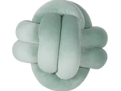 Beliani Mintunvihrea Samettinen Solmutyyny O 20 Cm Malni Outlet