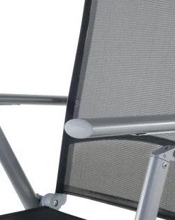 Beliani Musta Alumiininen Puutarhatuolisetti 6 Kpl Catania Flash Sale