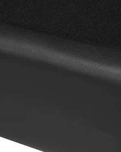 Beliani Musta Nahkaverhoiltu Nojatuoli Helsinki Cheap