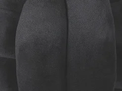 Beliani Musta Samettinen Solmutyyny O 20 Cm Malni Clearance