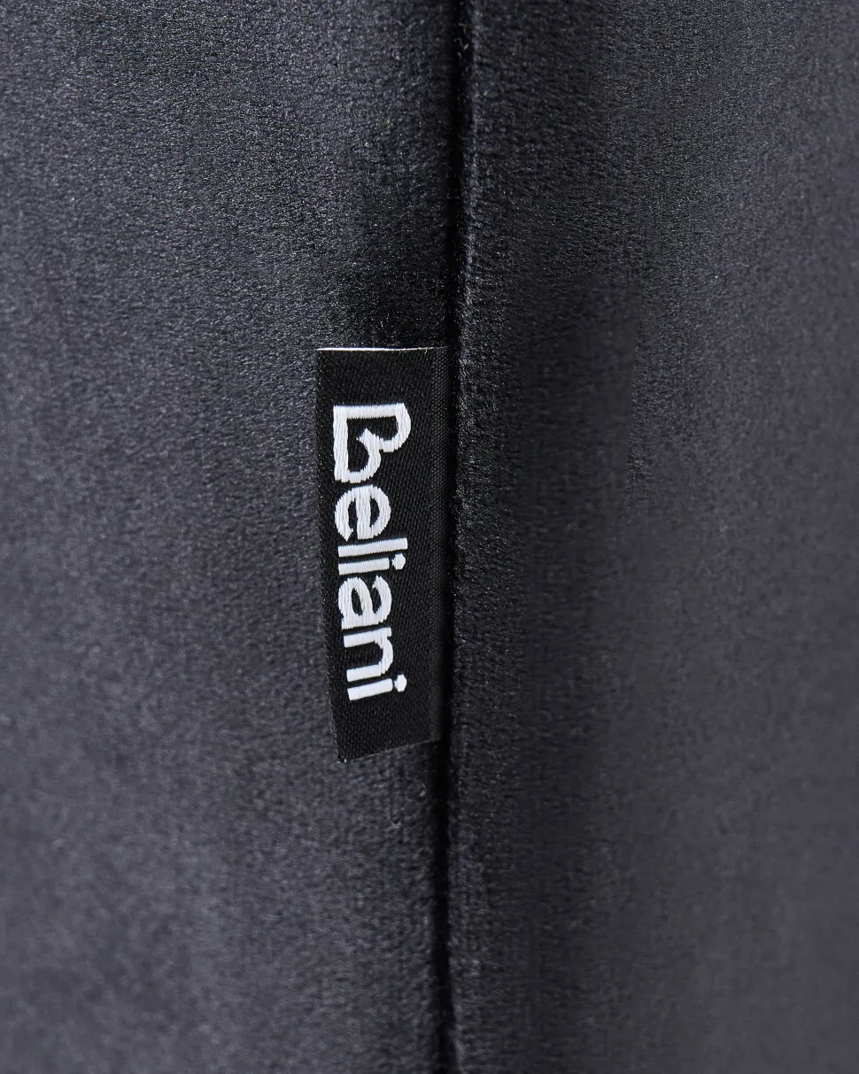 Beliani Musta Samettiverhoiltu Nojatuoli Chesterfield Sale