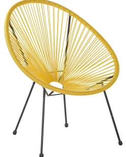 Beliani Narutuoli Polyrottinki Keltainen Acapulco Ii Shop