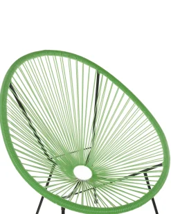 Beliani Narutuoli Polyrottinki Vihrea 2 Kpl Acapulco Ii Store