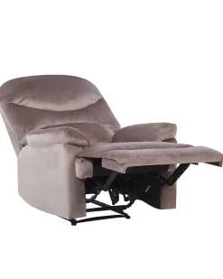 Beliani Nojatuoli Beige Sametti Eslov Online