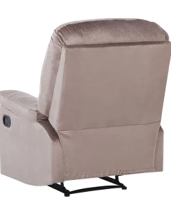 Beliani Nojatuoli Beige Sametti Eslov Online