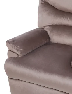 Beliani Nojatuoli Beige Sametti Eslov Online