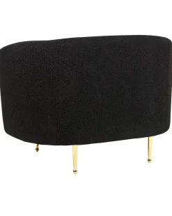 Beliani Nojatuoli Buklee Musta Loen Clearance