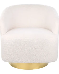 Beliani Nojatuoli Buklee Valkoinen Lavik New