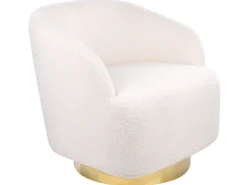 Beliani Nojatuoli Buklee Valkoinen Lavik New