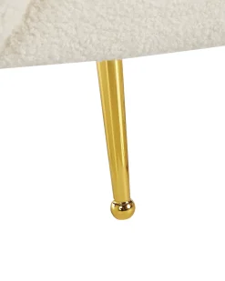 Beliani Nojatuoli Buklee Valkoinen Loen Hot