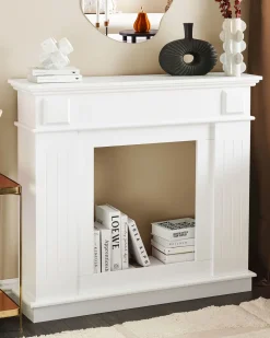 Beliani Nojatuoli Buklee Valkoinen Loen Hot