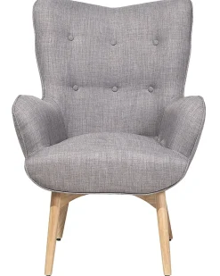 Beliani Nojatuoli Ja Rahi Harmaanruskea Vejle Hot