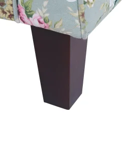 Beliani Nojatuoli Ja Rahi Kukkakuvioinen Vihrea Hamar Clearance