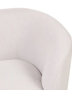 Beliani Nojatuoli Kangas Beige/Kulta Loen Best