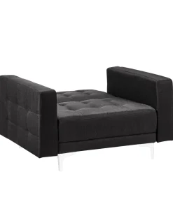 Beliani Nojatuoli Kangas Grafiitinharmaa Aberdeen New