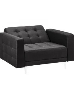 Beliani Nojatuoli Kangas Grafiitinharmaa Aberdeen New