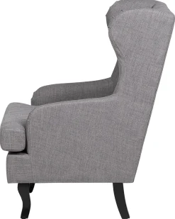 Beliani Nojatuoli Kangas Harmaa Alta Flash Sale