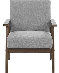 Beliani Nojatuoli Kangas Harmaa Asnes Outlet