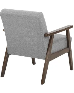 Beliani Nojatuoli Kangas Harmaa Asnes Outlet