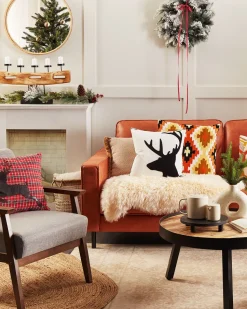 Beliani Nojatuoli Kangas Harmaa Asnes Outlet