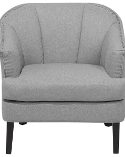 Beliani Nojatuoli Kangas Harmaa Elverum Flash Sale