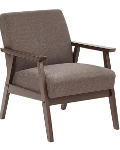 Beliani Nojatuoli Kangas Ruskea Asnes Cheap