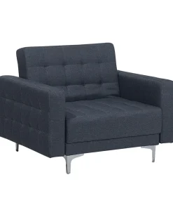 Beliani Nojatuoli Kangas Tummanharmaa Aberdeen Flash Sale