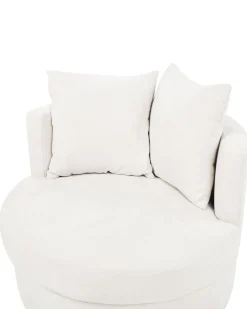 Beliani Nojatuoli Kangas Vaalea Beige Dalby Cheap