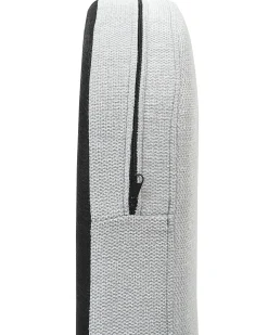 Beliani Nojatuoli Kangas Vaaleanharmaa Soby Hot