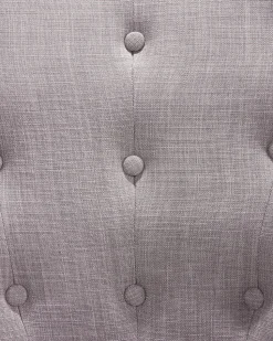 Beliani Nojatuoli Kangas Vaaleanharmaa Angen Best Sale