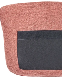 Beliani Nojatuoli Kangas Vaaleanpunainen Trosa Shop