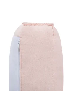 Beliani Nojatuoli Kankainen Vaaleanpunainen Vind Fashion