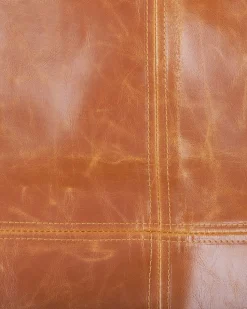 Beliani Nojatuoli Keinonahka Kullanruskea Nybro Sale