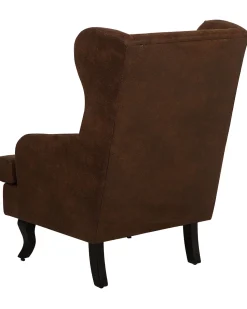 Beliani Nojatuoli Keinonahka Ruskea Alta Store