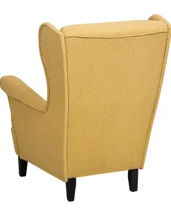 Beliani Nojatuoli Keltainen Abson Discount