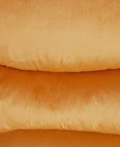 Beliani Nojatuoli Keltainen Sametti Eslov Cheap