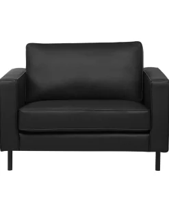 Beliani Nojatuoli Musta Savalen Flash Sale