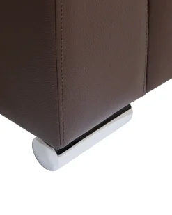 Beliani Nojatuoli Nahka Ruskea Helsinki Outlet