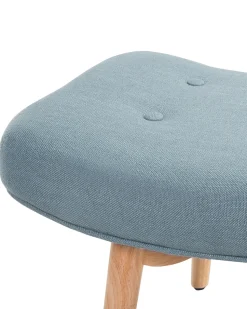 Beliani Nojatuoli Rahilla Kangas Vaaleansininen Vejle Best