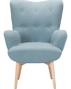 Beliani Nojatuoli Rahilla Kangas Vaaleansininen Vejle Best