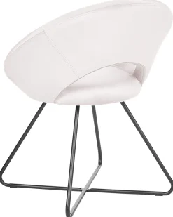 Beliani Nojatuoli Sametti Beige Rachel Flash Sale