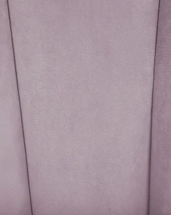 Beliani Nojatuoli Sametti Vaaleanpunainen Dala Outlet