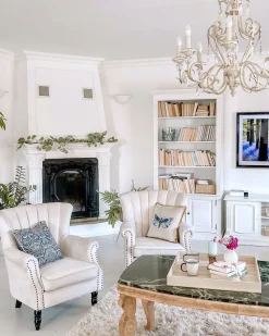 Beliani Nojatuoli Samettinen Beige Svedala Store