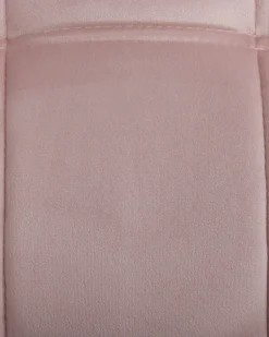 Beliani Nojatuoli Samettinen Vaaleanpunainen Karis Clearance