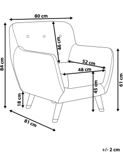 Beliani Nojatuoli Samettinen Vihrea Bodo Outlet