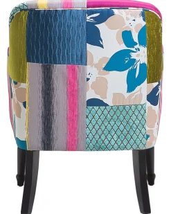 Beliani Nojatuoli Tilkkukankainen Sininen Mandal Store