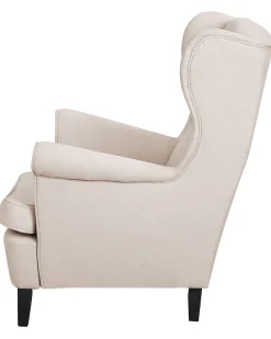 Beliani Nojatuoli Vaalea Beige Abson Store