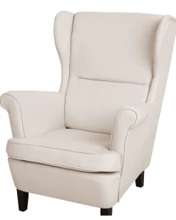 Beliani Nojatuoli Vaalea Beige Abson Store