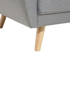 Beliani Nojatuoli Vaaleanharmaa Florli Clearance